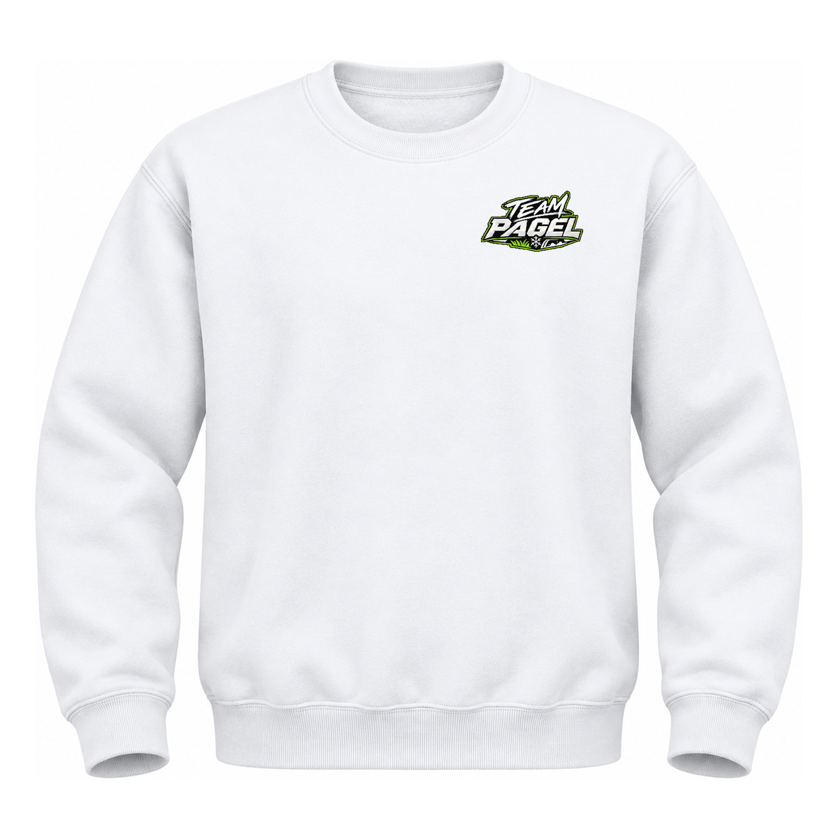 Team Pagel White Crewneck