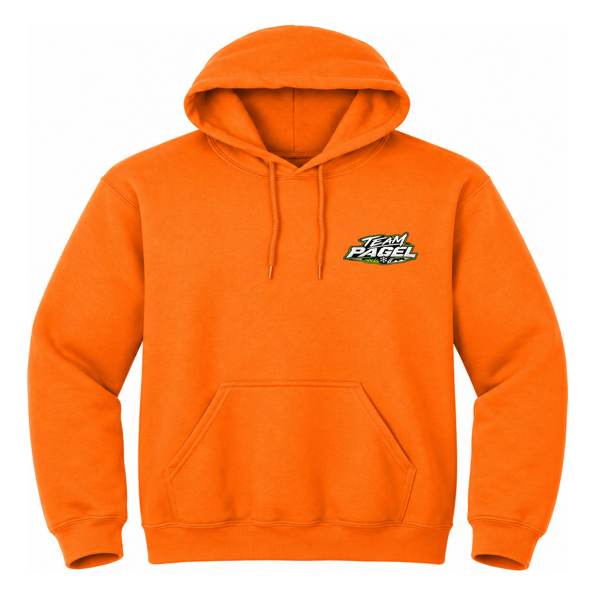 Team Pagel Safety Orange Hoodie