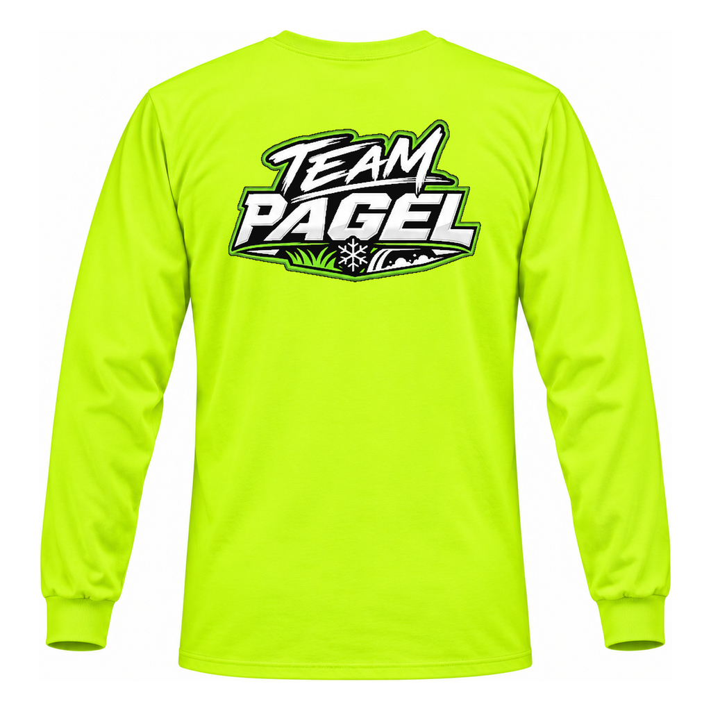 Team Pagel Safety Yellow Long Sleeve