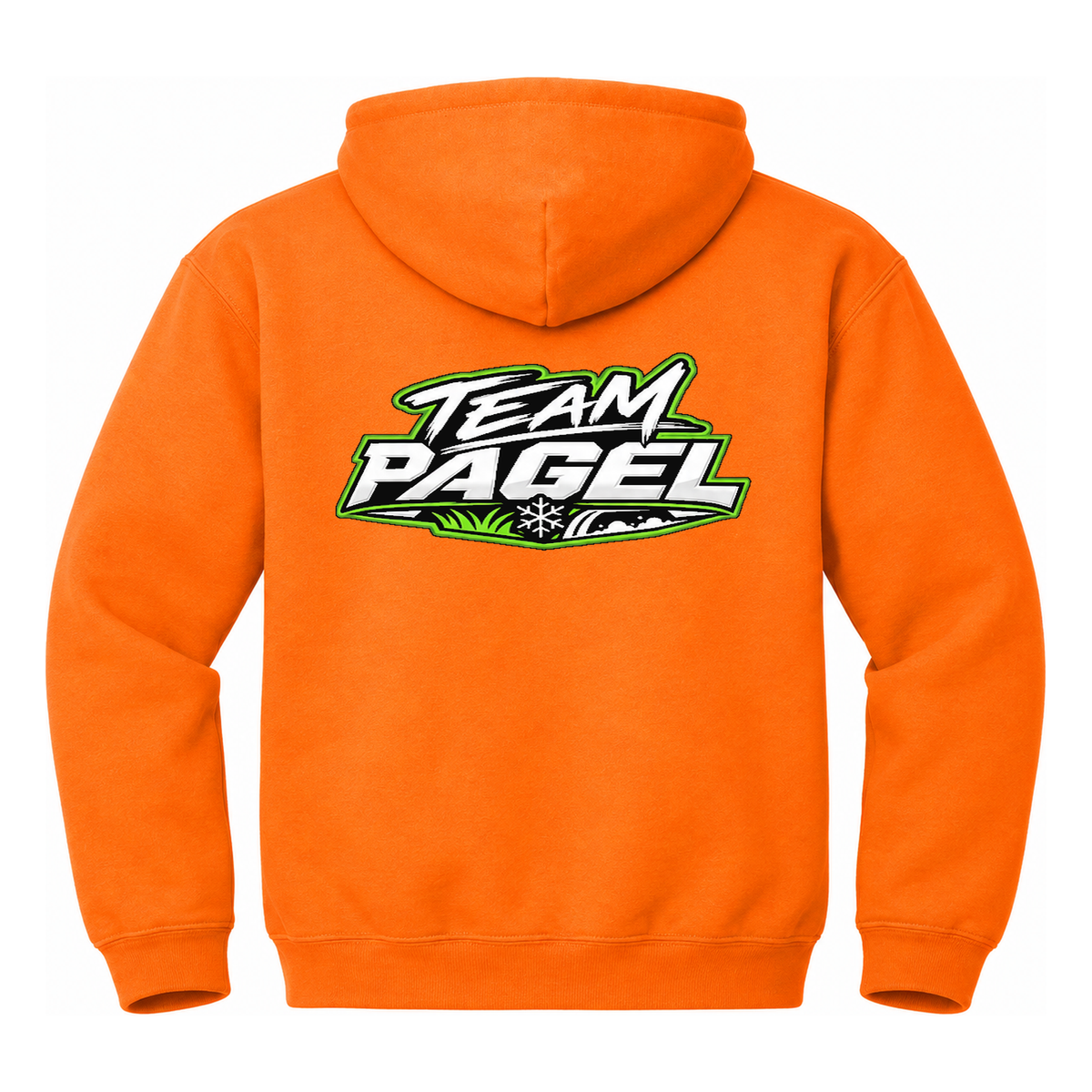 Team Pagel Safety Orange Hoodie