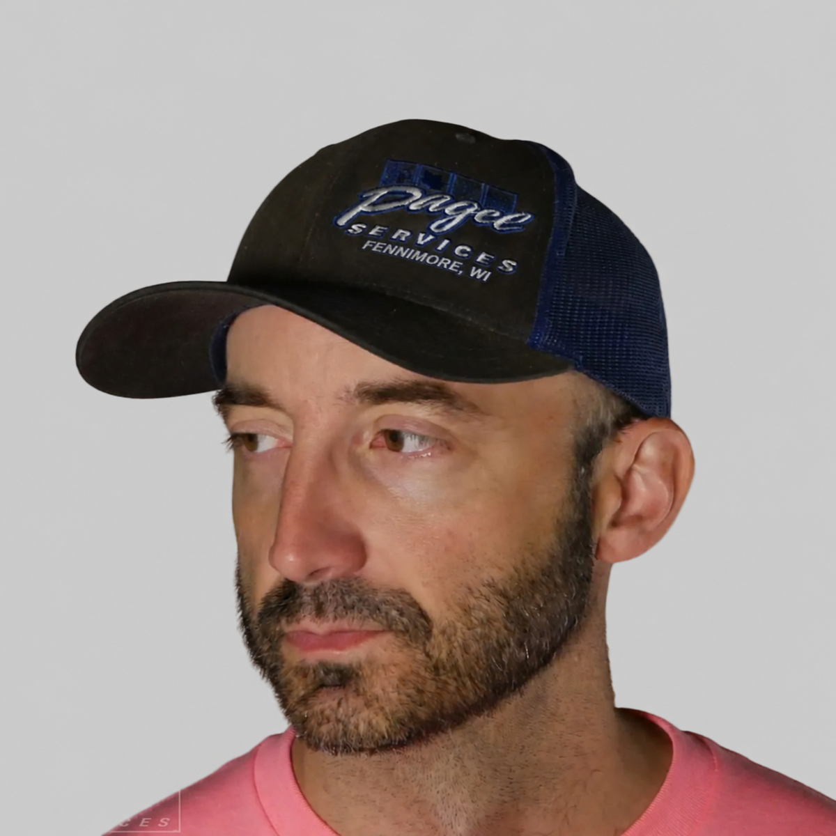 Dark Blue Trucker Hat