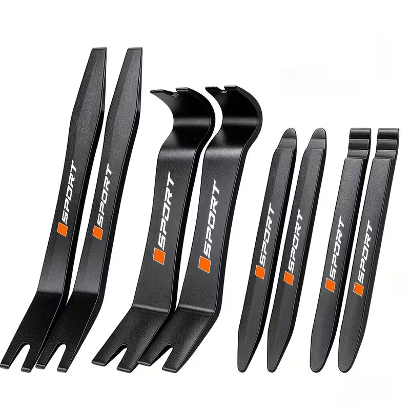 8PCS Hard Plastic Pry Bars
