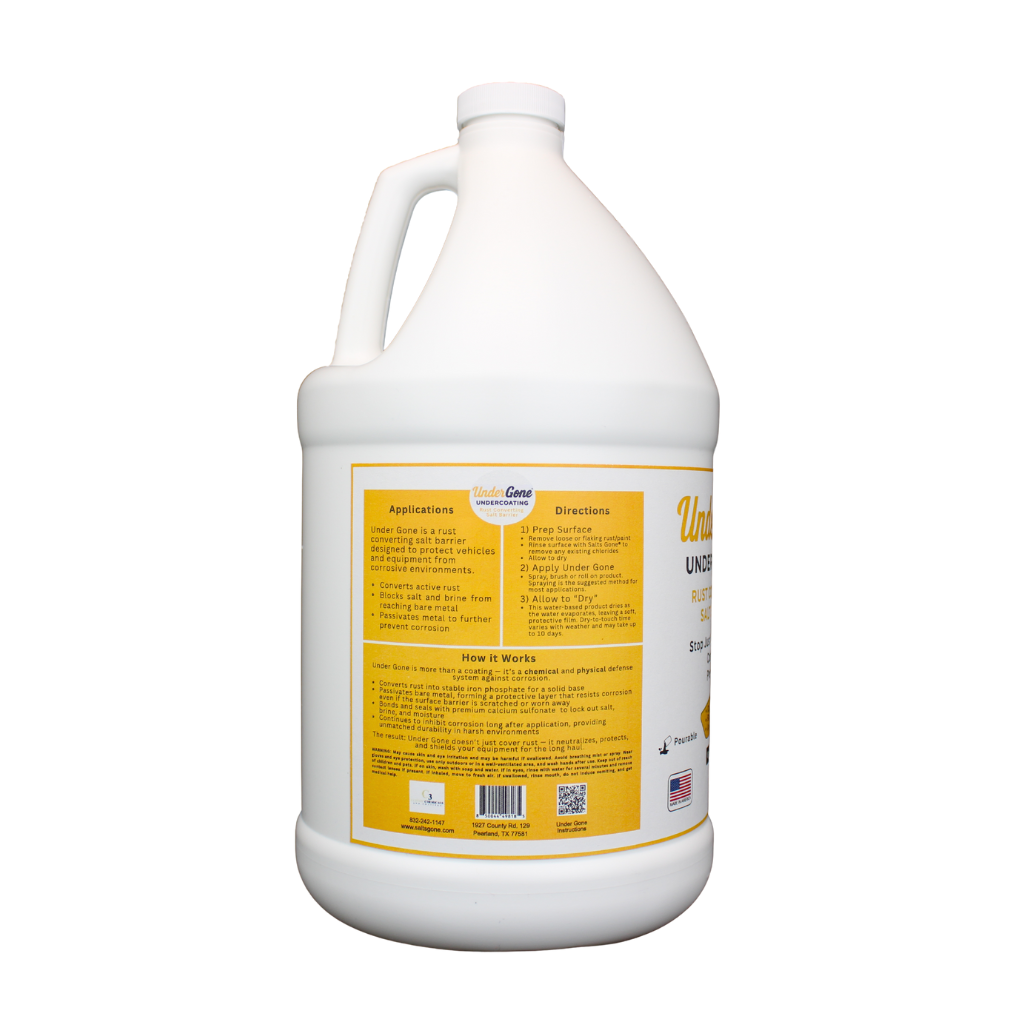 Pagel Under Gone™ Pack - 2 gallons of Under Gone™ and 1 Salts Gone® Hose End Sprayer