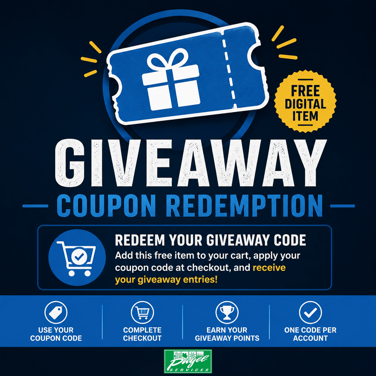 Giveaway Points Redemption