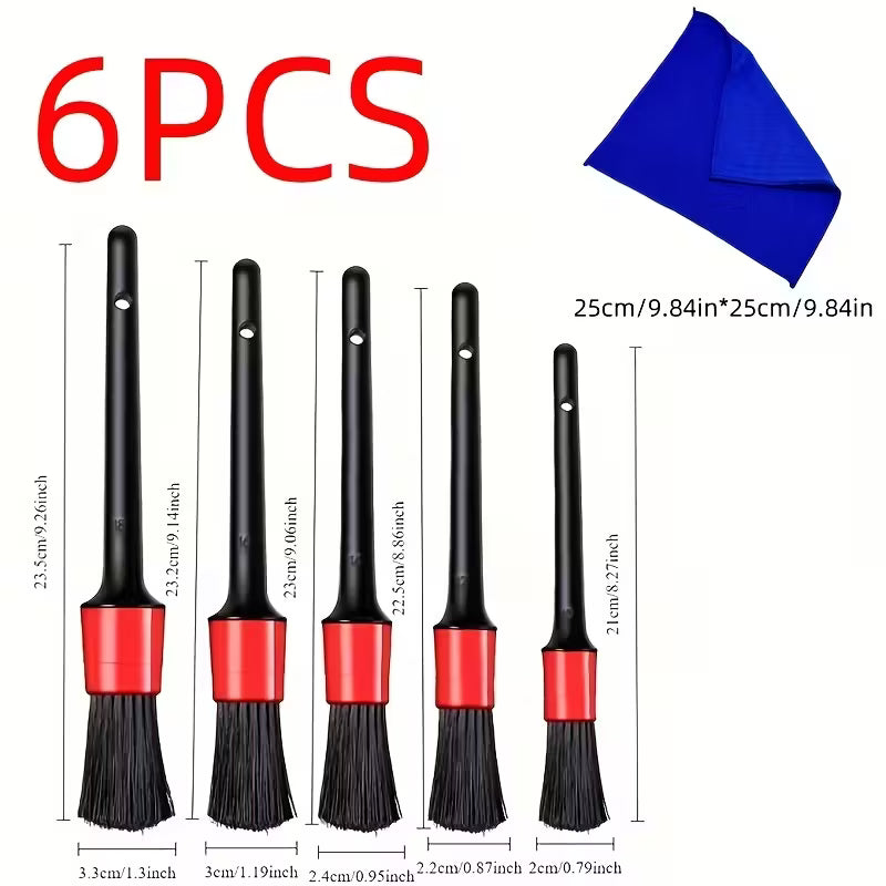 Nylon Car Detail Brushes